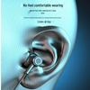 Neckband Semi-in-ear Wireless Bluetooth Earphones with LED Display, Long Standby, Compatible with Android and Apple for Sports and Running