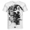West Coast Gangsta GIRL's T-shirt Rapper Tupac Tops Hip Hop Thuglife Graphic T Shirts Oversized Short Sleeves Tee Men T Shirt