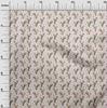 oneOone Cotton Flex Light Beige Fabric Cactus Craft Projects Decor Fabric Printed By The Yard 40 Inch