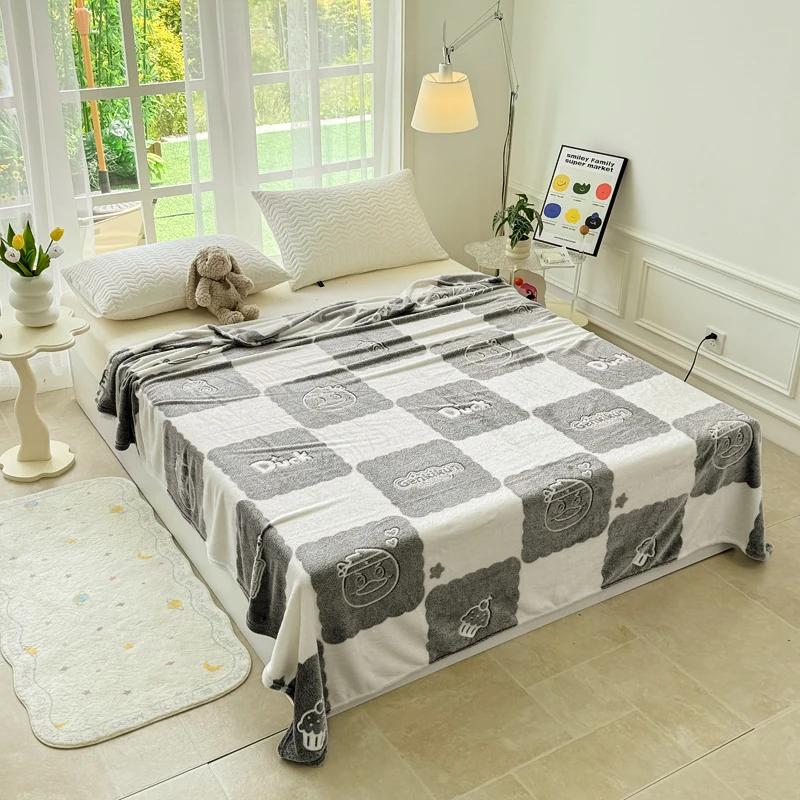 Pink Love Heart Fuzzy Blanket Throw Valentine'S Day Blankets Decorative Soft Cozy Blanket For Home Bed Sofa Couch Chair Gifts