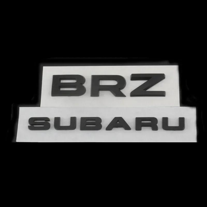 ABS Car Rear Trunk Sticker Emblem for Subaru WRX BRZ STI XV FORESTER IMPREZA LEGACY OUTBACK Auto Body Tail Letter Badge Decal bsu9