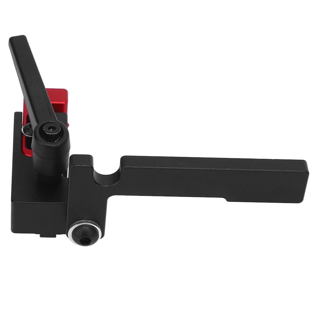 75 Type Miter Track Stop Aluminum Alloy T Track Stop Limiter Fence Chute Flip Stopper for Woodworking