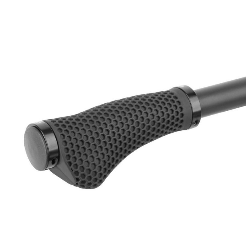 Ergonomic Honeycomb Silicone Bicycle Handlebar Grips With Lock-On Design Mountain Bike Cycling Comfort Shock Absorption
