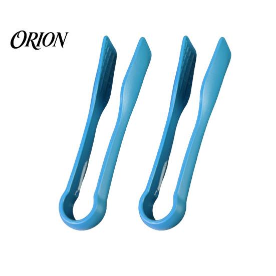Wear-resistant Food Clip 2PCS Plastic Ice Clamp, with Anti-Slip Tooth Pattern, Durable Food-grade Tongs Multi-Use Tongs, for Cubes Bread Kitchen
