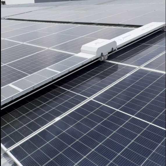 Automatic Solar Panel Cleaning Robot