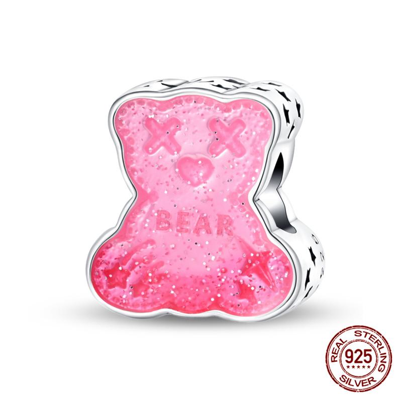 New 100% Copper Love Hug Charms Suitable Fororiginal Bracelet Women Diy Jewelry Making Mother'S Day Gift