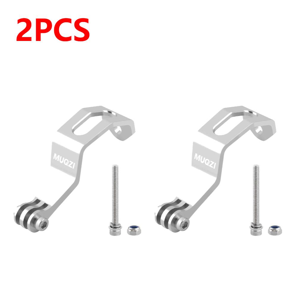 1-5PCS Bike Front Light Mount Bracket for Brompton Folding Bike Aluminum Alloy Bicycle Headlight Mount Flashlight Mount Stand