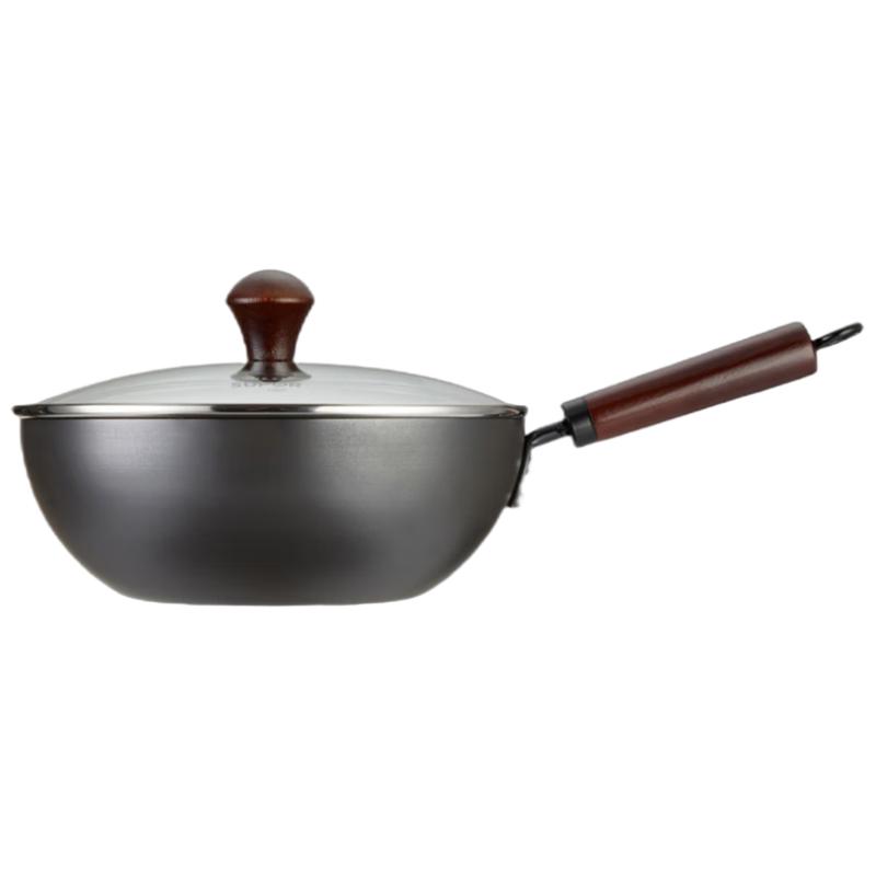 SUPOR 24cm Small Iron Non-Stick Wok