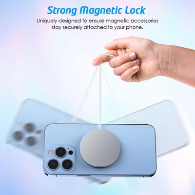 Uniwersalna magnetyczna metalowa płytka pierścieniowa do ładowarki bezprzewodowej Magsafe Naklejka z blachy żelaznej Mini naklejka Magnetyczny uchwyt na telefon samochodowy