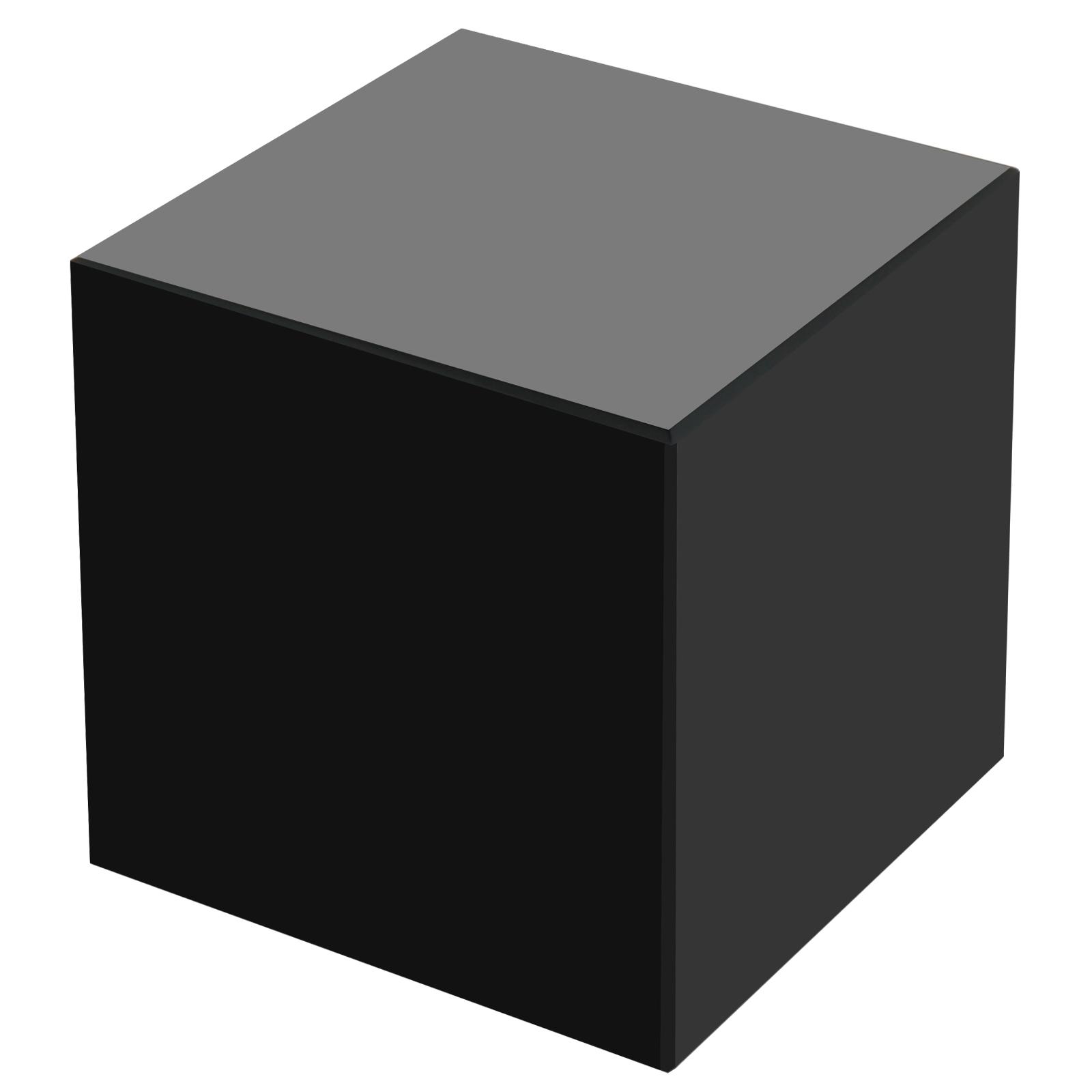 Черный Обсидиан Куб Ручная Работа Кристалл Кварца Обсидиана Элегантный Черный Обсидиан Камень Квадратные Украшения Декор Дома Подарок на Новоселье 4x4x4cm