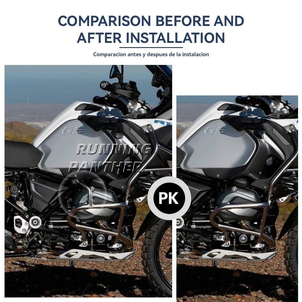 NEW For BMW R1250GS R 1250GS 1250 GS Adventure ADV Motorcycle Engine Crash Bar Bumper Frame Protection Reinforcement Bar Kit