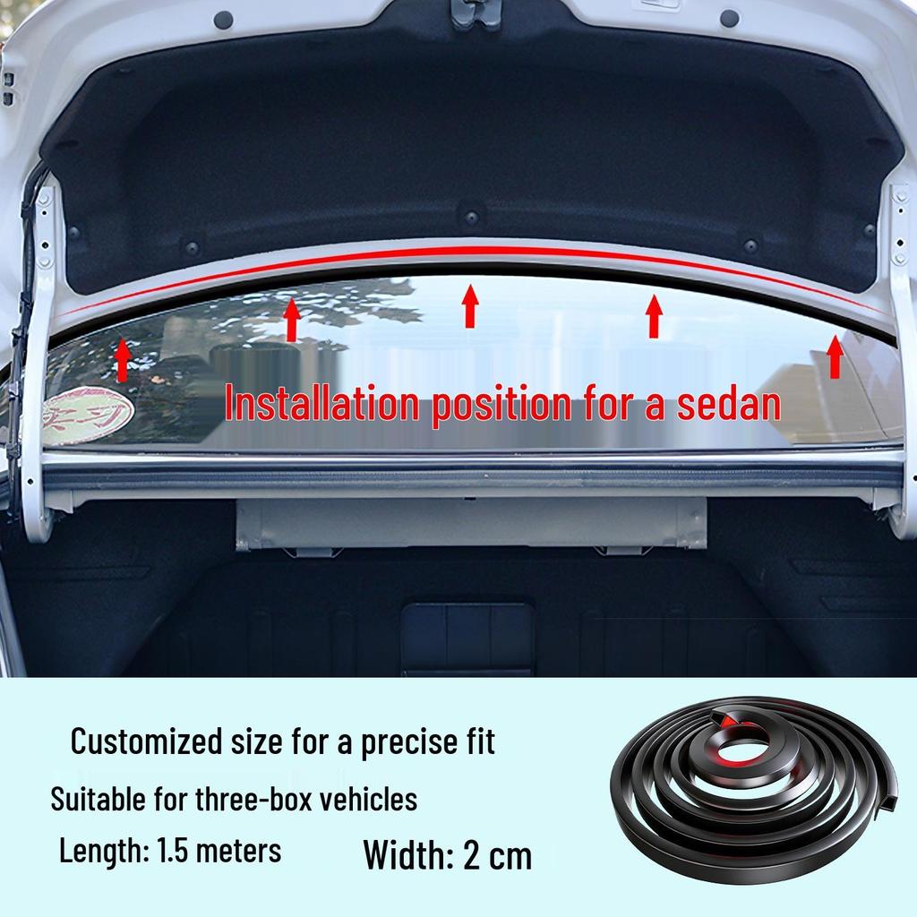 BYD Car Trunk Lid & Roof Gap Dustproof Sealing Strip