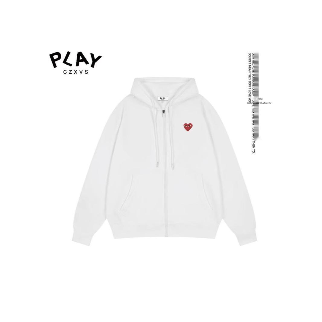 Осенне-зимний японский модный свободный кардиган-худи с вышивкой для пар S