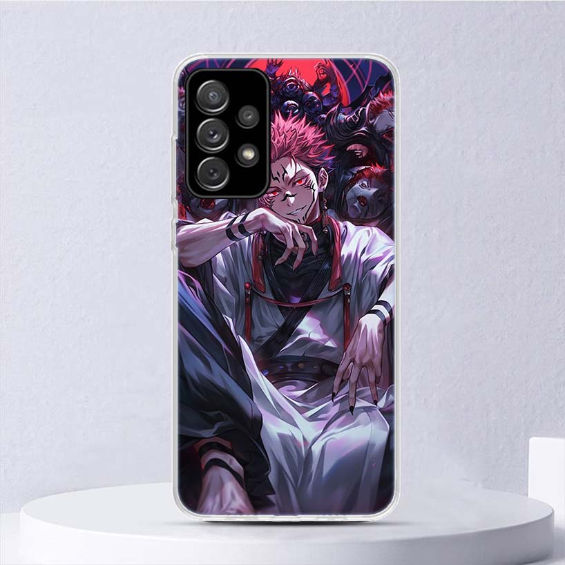 Kaisen J-Jujutsu Ryomen Sukuna Weiche Hülle Für Samsung Galaxy A16 A15 A14 A13 A56 A55 A54 A53 Handyhülle A26 A36 A25 A35 A24 A34