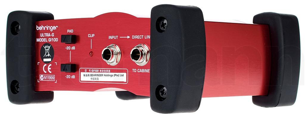 Behringer Active DI Box Red Phantom GI100