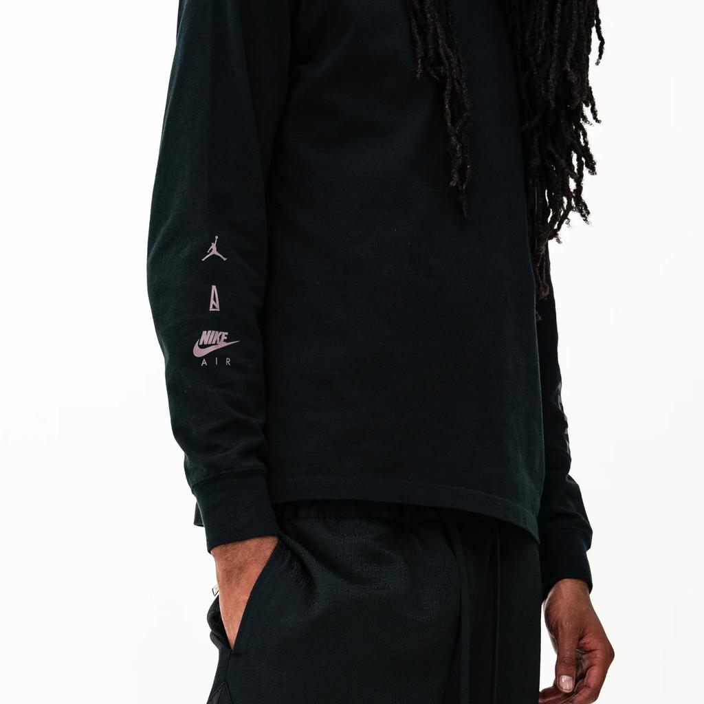 Jordan 365 x A Ma Maniére Essentials Langarm-T-Shirt Schwarz Unisex Streetwear FB1360-010