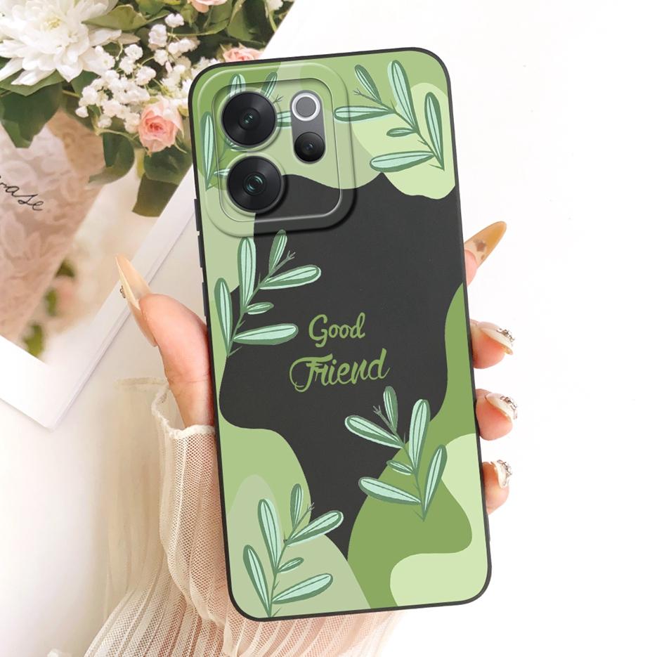 For Vivo V70 5G Case V2538 Luxury Art Painted Cover Soft Silicone Case For Vivo V70 Elite V2548 V 70 VivoV70 FE V70FE V2550 Bags
