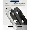 10Pcs L Shaped Corner Brace Stainless Steel 90 Degree Right Angles Metal Brackets for Cabinets Shelves Easy To Install