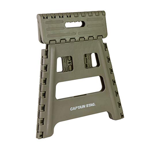 [Amazon.co.jp Exklusiv] Captain Stag (Kapitän Hirsch) Klapptritt, Groß, Khaki, UW-1514