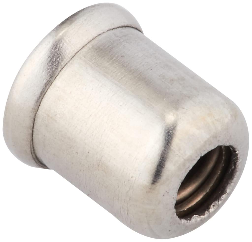 TRUSCO T4ESUS Stainless Steel Case 4mm Diameter x 5mm 10 Pieces Snap-In Plungers, Type, Length, (Case Sold)