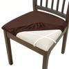 1PC Stretch Dining Chair Seat Covers Spandex Elastic Upholstered Chairs Cushion Cover Removable El Party Chair Slipcovers