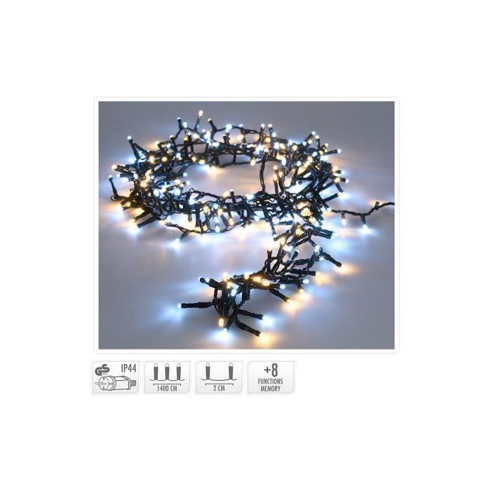 Guirlande - GENERIQUE - Snake 700 Leds - Lumière froide et chaude - 17m - Utilisation extérieure