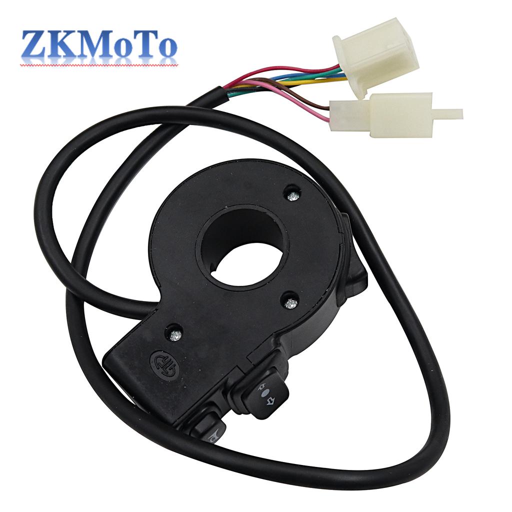 Universal Motorcycle ATV 22mm Handlebars 3 In1 Switch Quad Headlights Turn Signal Horn ON/OFF Button For Honda Suzuki Kawasaki