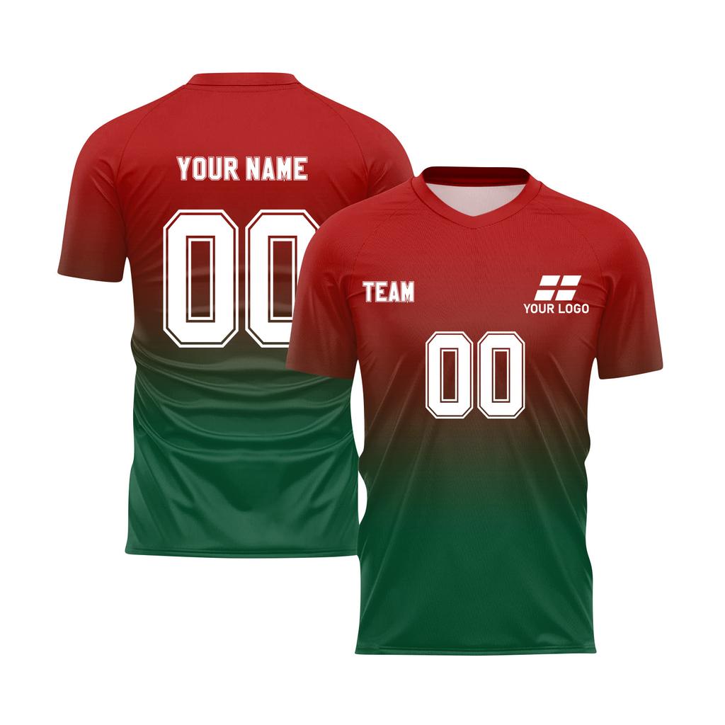 Men Short Sleeve Gradient Print T Shirt Lightweight Breathable V Neck Athletic Sportswear Top for Training Running Gym