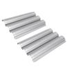 2PCS Perforated French Bread Pans Nonstick 3 Loaf Baking Trays Stainless Steel for Home Kitchen Bakeware