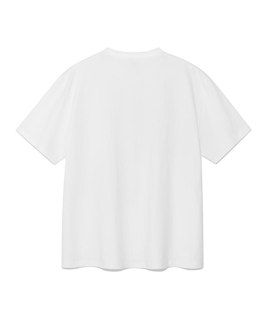 THE COLDEST MOMENT Tcm Alphabet T (White)