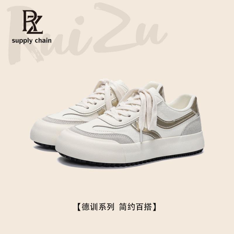 6 thick baseplate shoes women's autumn new casual versatile comfortable low top lightweight soft sole campus