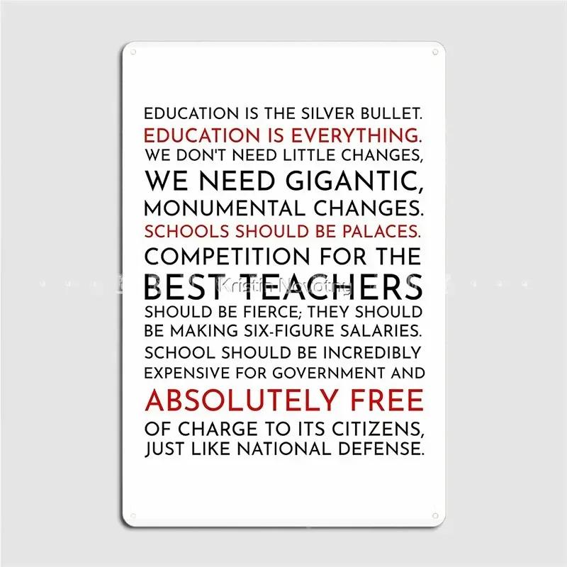 

Sam Seaborn Education Speech The West Wing Poster Metal Plaque Wall Pub Garage Club Decoration Wall Decor Tin Sign Poster 20x30cm