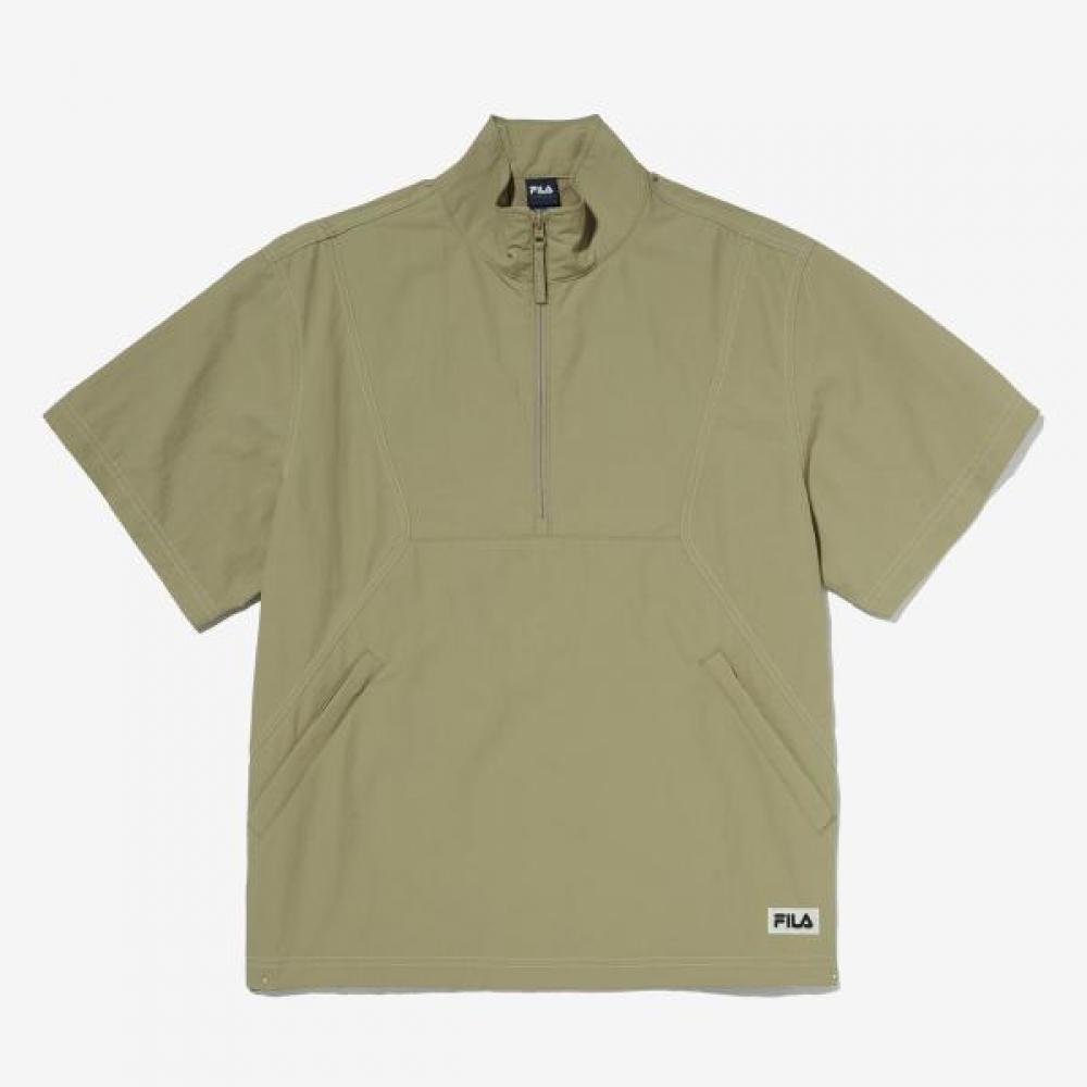 Fila Antibacterial Essential Short Sleeve Anorak Grey/90