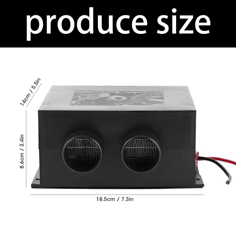 Car Defroster Demister Electric Heater Fan Universal 12V-24V Car Windshield Defogger Car Interior Accessories High Power