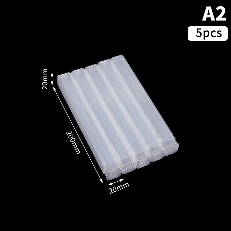 5Pcs Drill Bit Packaging Box Milling Cutter Box Square Packaging Box Storage Boxes Telescopic Box For Milling Cutters