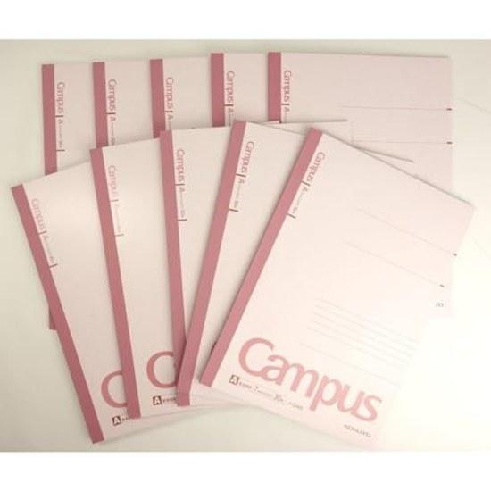 KOKUYO Notebook Campus 10-Pack B5 A-Ruled 30 Sheets No-3AX10