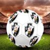 CR Vasco da Gama Soccer Ball, colorful, suitable for all ages, machine-stitched, PVC material, competition grade, durable and high bounce