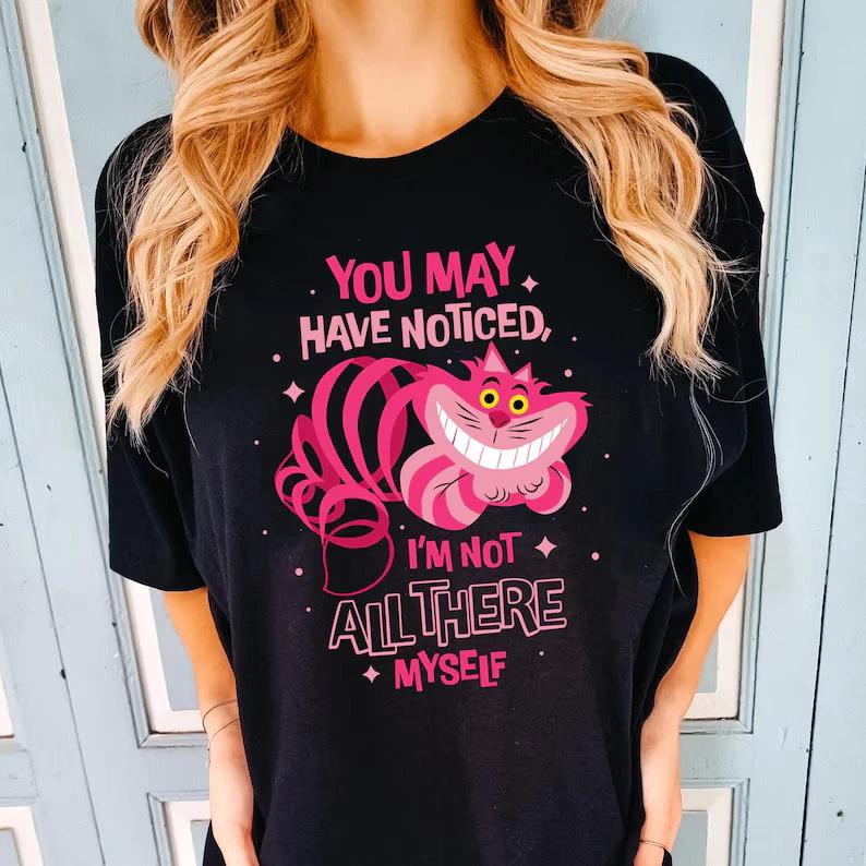 Cheshire Cat TShirt Alice In Wonderland Shirt S