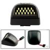 Bright Car License Lamp Weatherproof PC Material Quick Mount Design License Plate Light for 2500 1999-2004