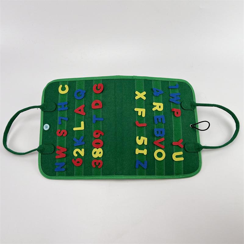 

Монтессори Игровой Сенсорный Мешок Бизиборд Игрушка для Развития Моторных Навыков Зеленый зелёный