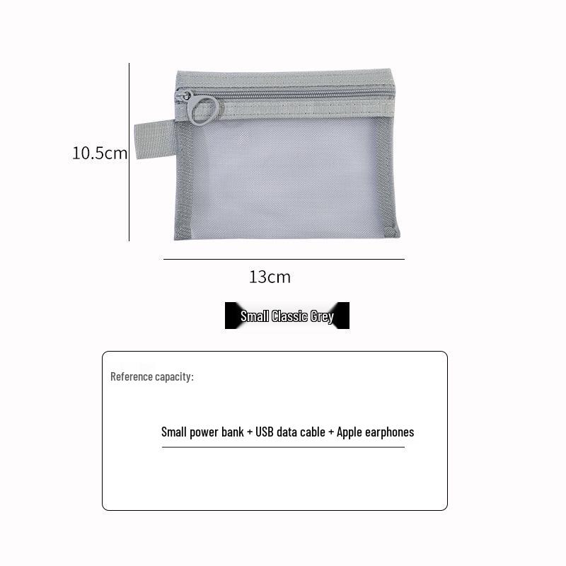 

Портативная мини-сетчатая косметичка и органайзер для мелочей