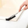 Crevice Brush Long Handle Easy Cleaning Narrow Gaps Stainless Steel Nylon Bristles Multi-angle Cleaning Brush