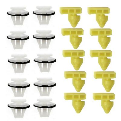 20pezzi Clip di Fissaggio per Passaruota per NISSAN JUKE Anteriore e Posteriore Copertura Completa Laterale in Plastica Attrezzi Automobilistici Accessori Auto