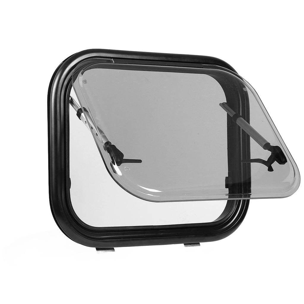 RV Window Aluminum Alloy 45 Degrees  Maximum Opening Angle RV Push Out Window for RV Camper Trailer Van