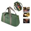 Portable Canvas Storage Bag Waterproof Tools Organizer Storage Kit Hand Heavy Duty Large Working Bag for Garden/Outdoor Camping