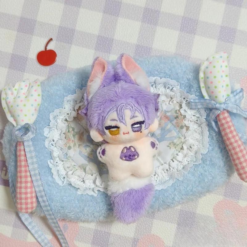 10cm Anime Game Nu: Carnival Kuya Quincy Kawaii Cosplay Cotton Doll Starfish Body Cartoon Mini Soft Plushies Toy Figures Gifts 10cm