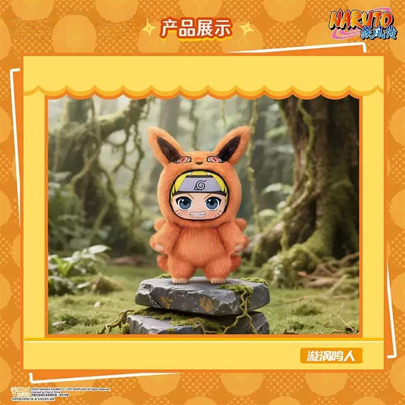 Authentic EAKI Naruto Blind box Shippuden Party Series Stuffed Plush Trendy Ornament Collection Toy Birthday Christmas Gifts