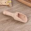 4Pcs Wooden Coffee Tea Scoops Mini Candy Bath Salt Spices Flavors Spoons