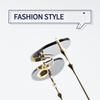 Women's INS Style Frameless Oval Sunglasses Ultra-Lightweight Comfort Ladies Stylish Eyewear Shades UV400 Outdoor Travel Eyewear