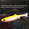 19cm/63g Simulation Baits Soft Swimming Lures Slow Sinking Lures Artificial Fish Lures Swimbaits Soft Fishing Baits